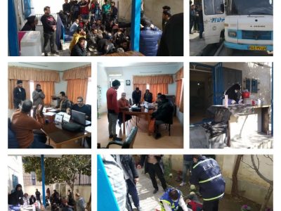جمع‌آوری ۴۲ نفر از معتادین متجاهر شهر گرگان
