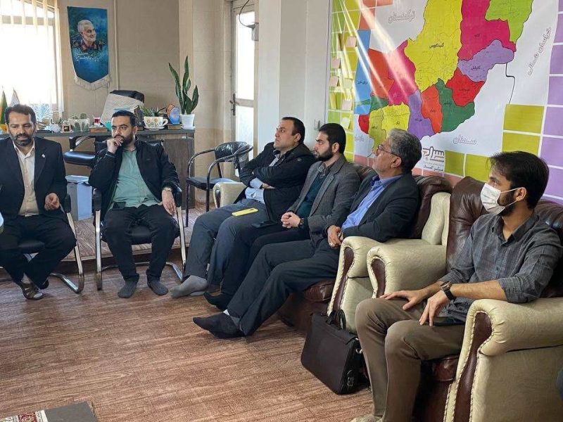 بازید و حضور مهندس سنگدوینی در سازمان فضای مجازی سراج مرکز گلستان