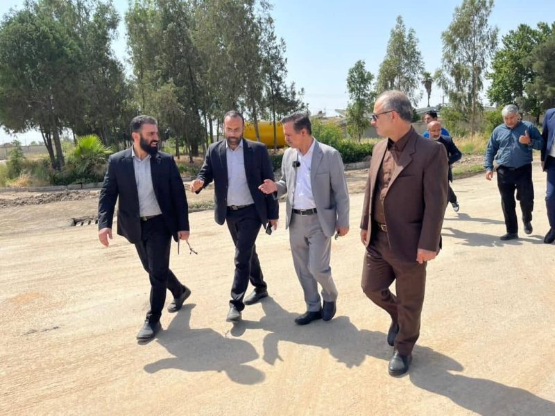 بازدید معاون سیاسی امنیتی و اجتماعی استاندار گلستان از مراکز خرید تضمینی گندم در آزادشهر