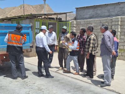 آموزش میدانی رانندگان ادوات کشاورزی و نصب شبرنگ در جهت نمایان سازی عقب وسایل نقلیه در هنگام شب  در سطح راه‌های حوزه استحفاظی پلیس راه کلاله مراوه تپه  با توجه به شروع برداشت محصولات کشاورزی