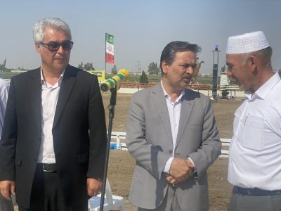 آغاز مسابقات کورس اسب‌دوانی بهاره و تابستانه در شهرستان ترکمن با حضور معاون سیاسی استاندار