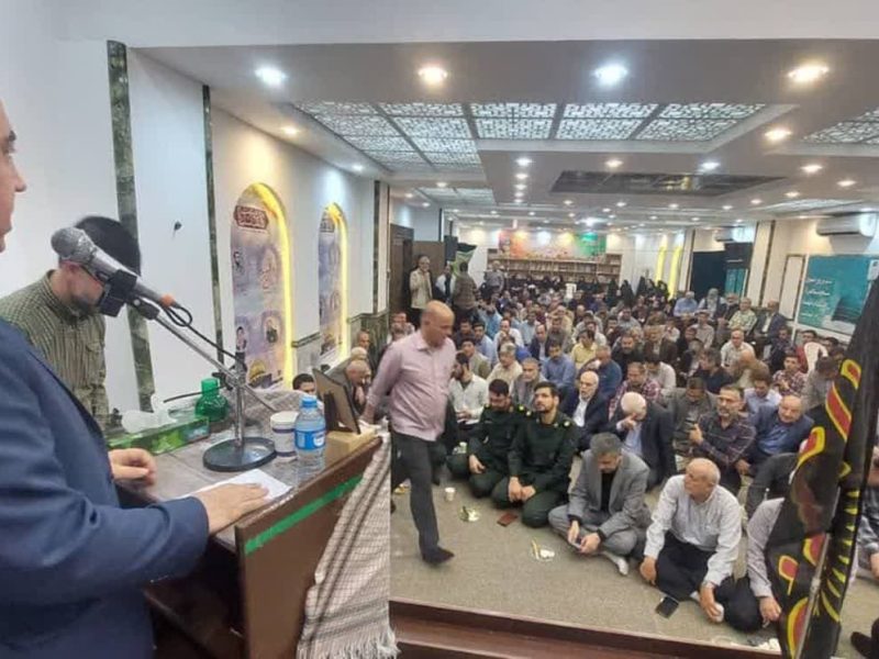 برگزاری مراسم یادواره شهدا در مخابرات منطقه گلستان