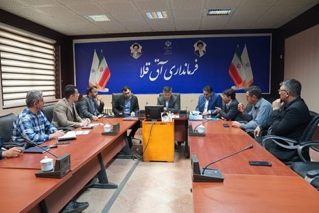 جلسه هماهنگی و بررسی تامین زمین و ساختمان مناسب برای انتقال مرکز آموزش فنی و حرفه‌ای به محدوده شهری در فرمانداری آق قلا برگزار شد