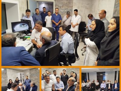حضور غیرمنتظره دکتر زینلی، در روز تعطیل در کارگاه آموزشی MRI و تشویق کارکنان به یادگیری تکنیک‌های نوین تصویربرداری