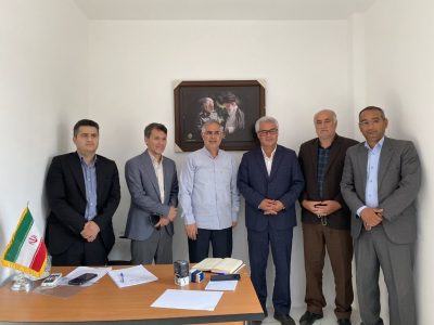 حضور فرماندار بندرترکمن در دفتر ارتباط مردمی نماینده مجلس شورای اسلامی