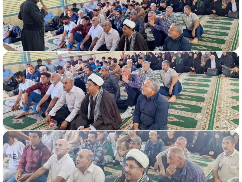 بازدید کاروان راهیان نور شهرستان آق‌قلا از یادمان شهدای غریب سیران‌بند