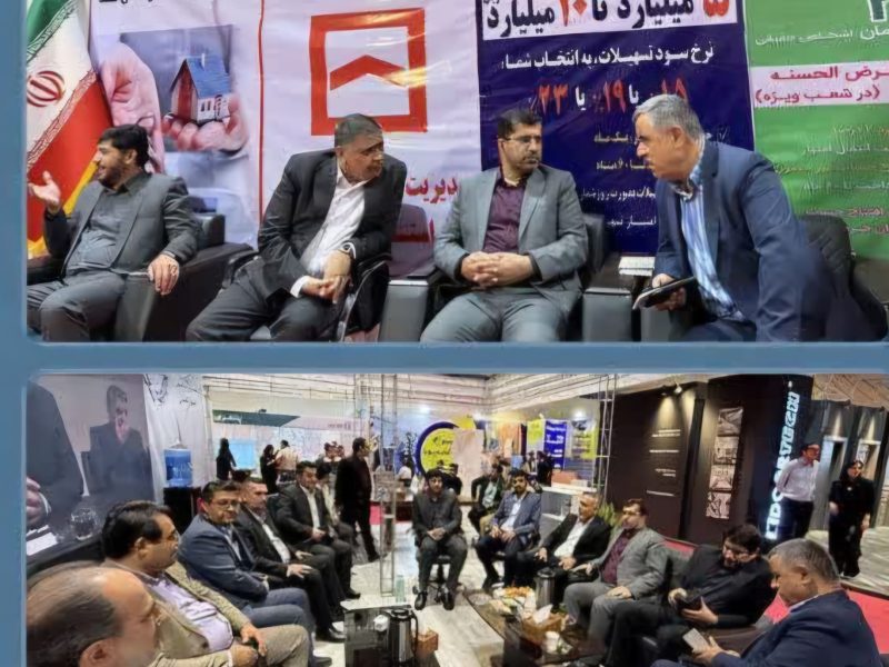 بازدید مدیرکل راه و شهرسازی گلستان از نمایشگاه صنعت ساختمان با هدف حمایت از تولید ملی