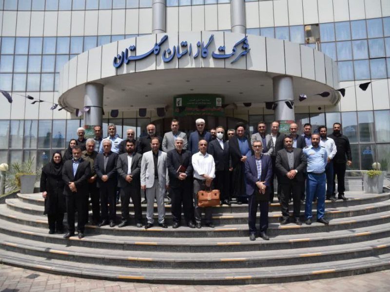 دیدار  صیدالی مدیر هماهنگی امور گازرسانی با مدیران ارشد شرکت گاز استان گلستان