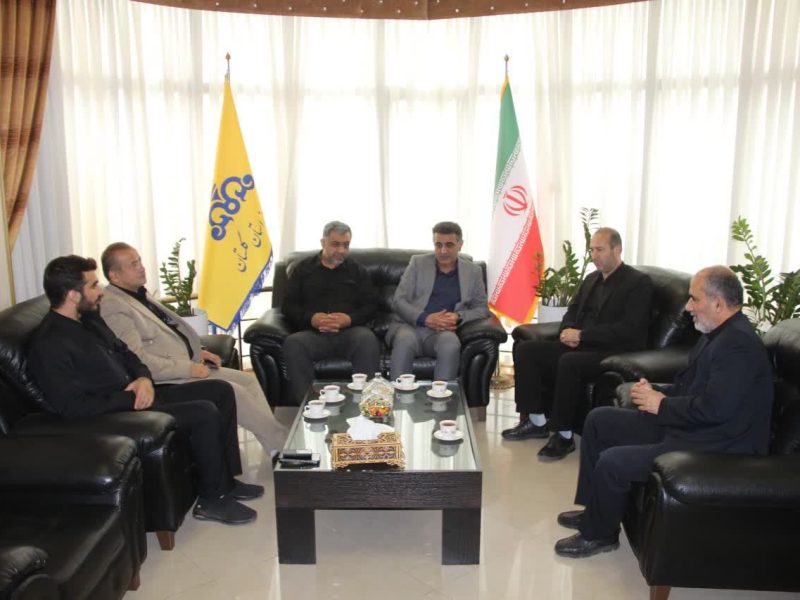 فرمانده سپاه شهرستان گرگان بهمراه بخشدار بخش بهاران با سرپرست شرکت گاز استان گلستان دیدار کرد