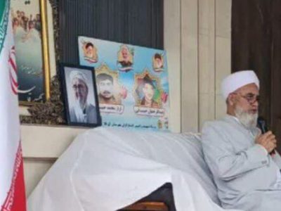 دبیر کارگروه شورای فرهنگی اجتماعی مرکز اسلامی گلستان در مراسم صدقه عاشر آی:امام حسین(ع) جان خود را برای عدالت فدا کرد