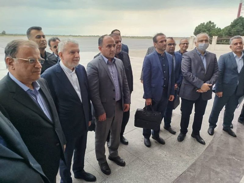 وزیر میراث‌فرهنگی، گردشگری و صنایع‌دستی وارد استان گلستان شد