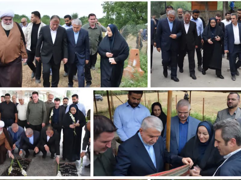 وزیر میراث فرهنگی ،گردشگری و صنایع دستی ایران وارد کردکوی شد
