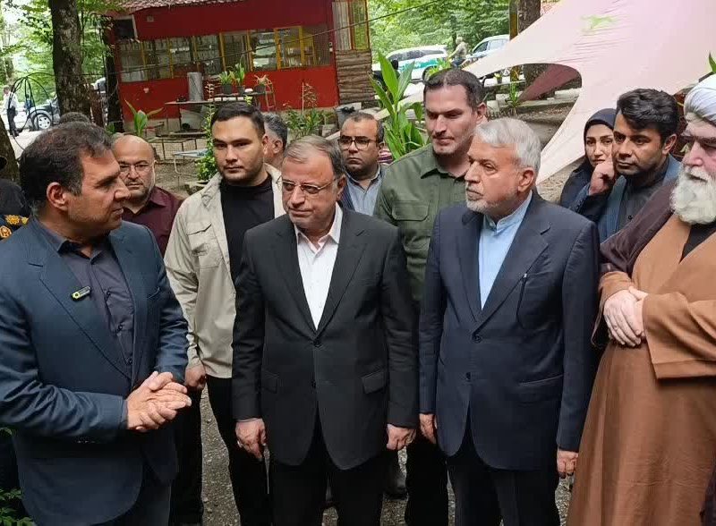 سفر وزیر میراث فرهنگی، گردشگری و صنایع دستی به کردکوی و بازدید از پارک جنگلی امام رضا(ع) کردکوی