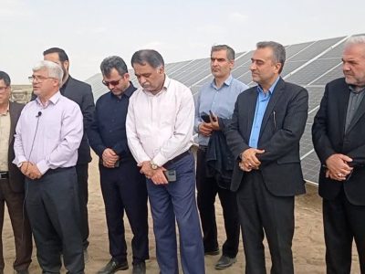 بازدید از مزرعه خورشیدی سقرتپه گمیشان