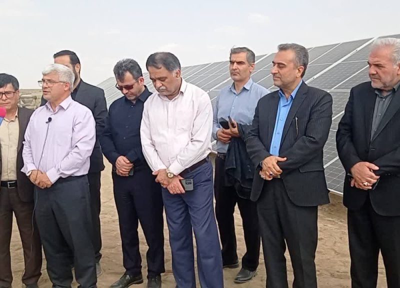 بازدید از مزرعه خورشیدی سقرتپه گمیشان