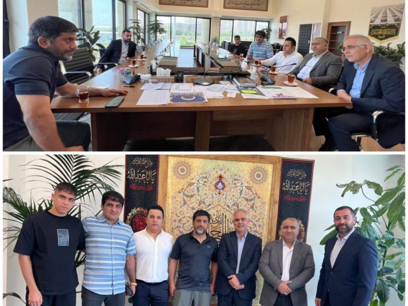 ‍ ‍ ‍ نشست هم‌اندیشی با محوریت کمپ تیم‌های ملی کشتی ایران در شهرستان نوکنده، در فدراسیون کشتی برگزار شد