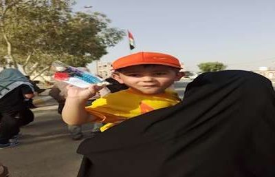 سفیر اربعین کانون گلستان، همراه کودکان در مسیر کربلا