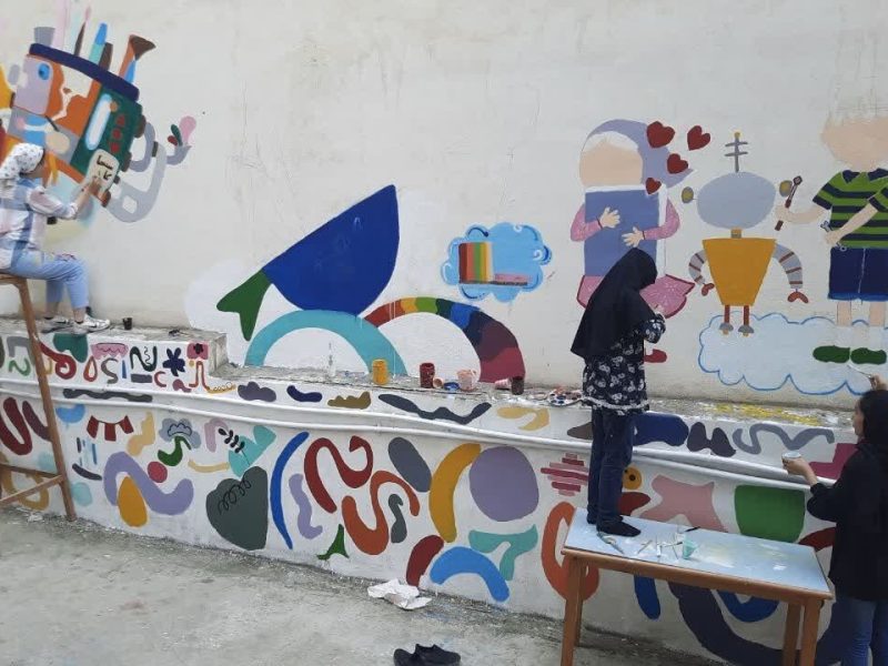 تابستان رنگی با هنرنمایی اعضای کانون پرورش فکری گرگان