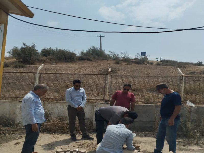 نصب و راه‌اندازی کافوی روستای سوجق از توابع شهرستان مراوه‌تپه