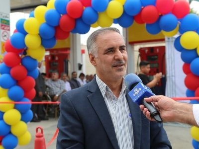گامی مهم در توسعه زیر ساختهای سوخترسانی/ بهره‌برداری از هشتاد و دومین جایگاه عرضه سوخت مایع در استان گلستان