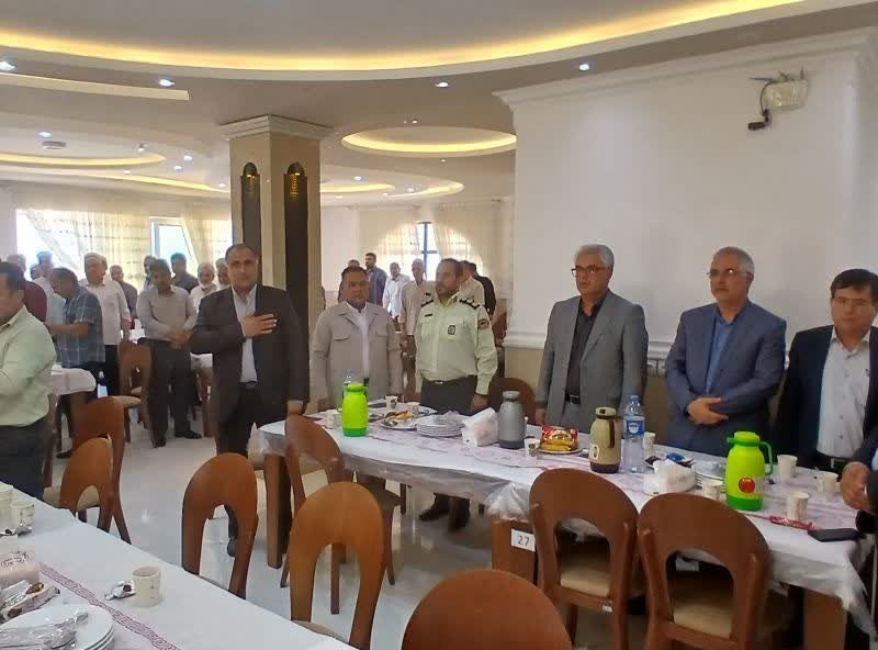 مراسم گرامیداشت سالروز ورود آزادگان در بندرترکمن برگزار شد