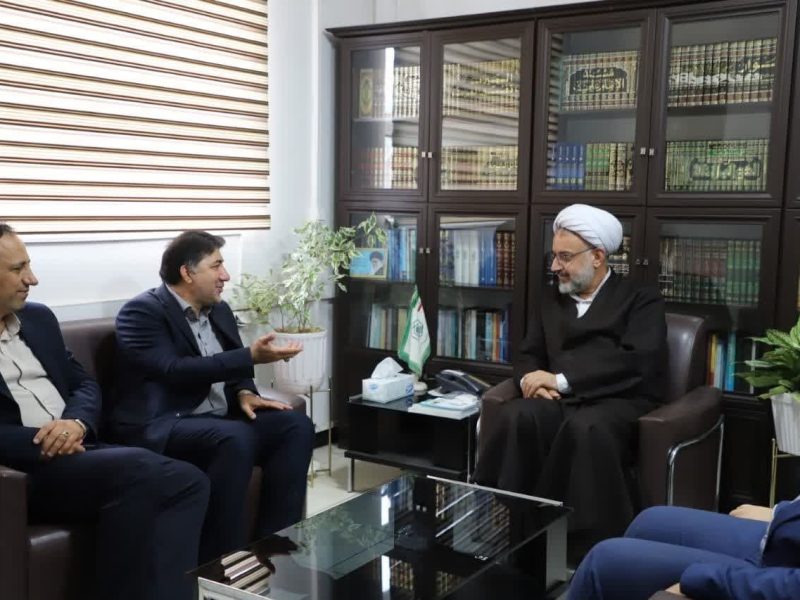 دیدار مدیر کل اقتصاد و دارایی با مدیر کل اوقاف و امور خیریه استان