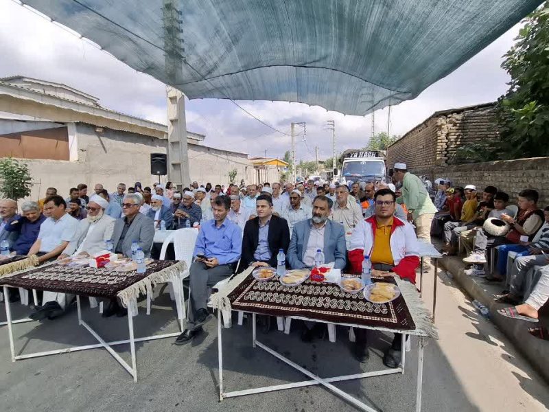 جشن مردمی در روستای صفرحاجی شهرستان ترکمن برگزار شد