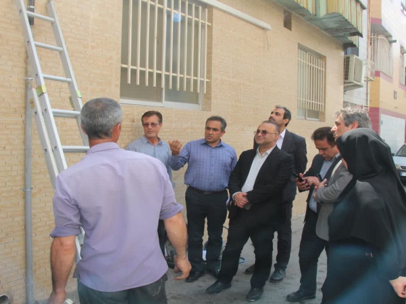 بازدید فرماندار گرگان از عملیات جهادی  مخابرات در سطح شهرستان گرگان