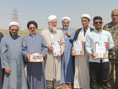 برگزاری مسابقات تیراندازی روحانیون در گنبدکاووس