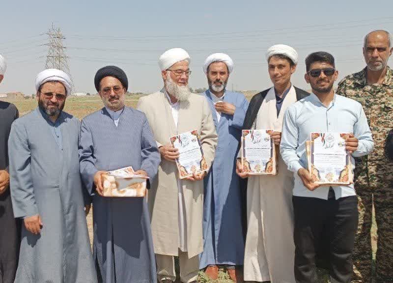 برگزاری مسابقات تیراندازی روحانیون در گنبدکاووس