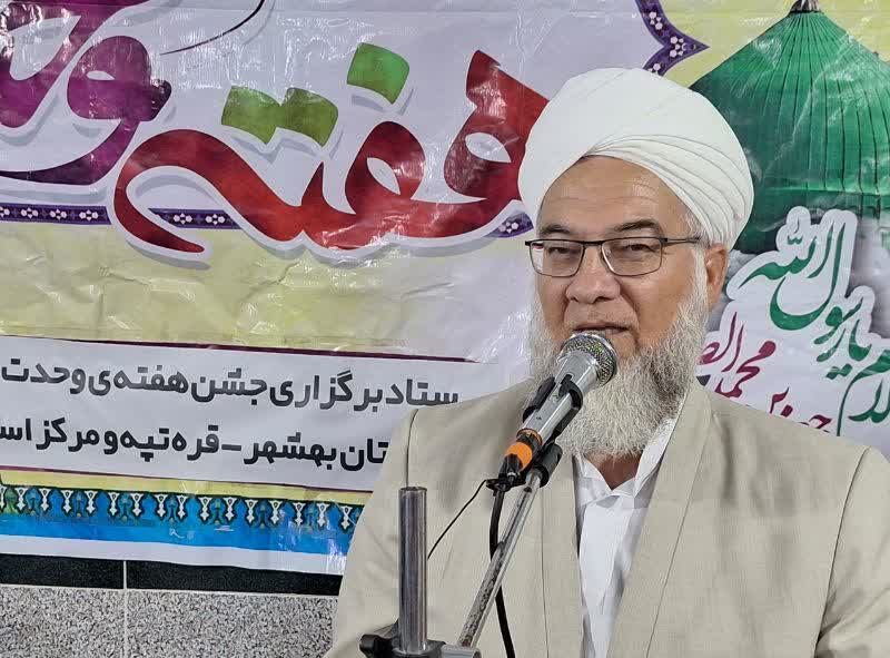 رئیس شعبه گنبد مرکز اسلامی گلستان در قره‌تپه بهشهر: اتحاد مقدس؛ ضامن عزت و اقتدار امت اسلامی است