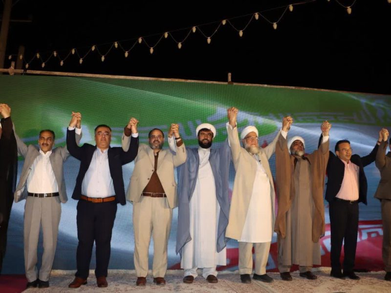 حضور مسئول شعبه گنبدکاووس مرکز اسلامی گلستان در جشن بزرگ «مهمانی امت احمد(ص)»