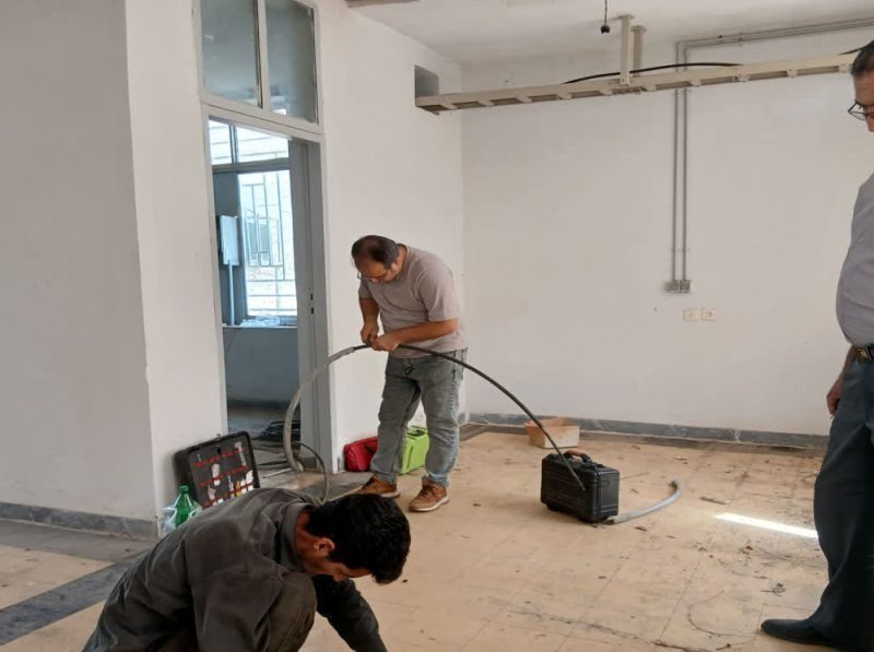 بازسازی شبکه مخابرات روستای کرد آباد شهرستان علی آباد کتول