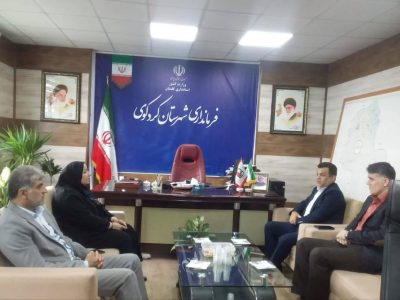 دیدار رئیس بنیاد نخبگان گلستان با فرماندار محترم شهرستان کردکوی