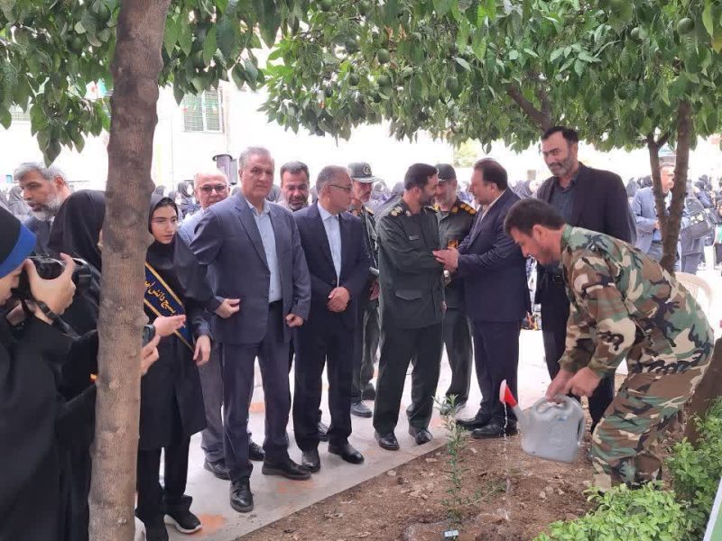 برگزاری پویش ملی «مهر سبز» در هنرستان بعثت گرگان