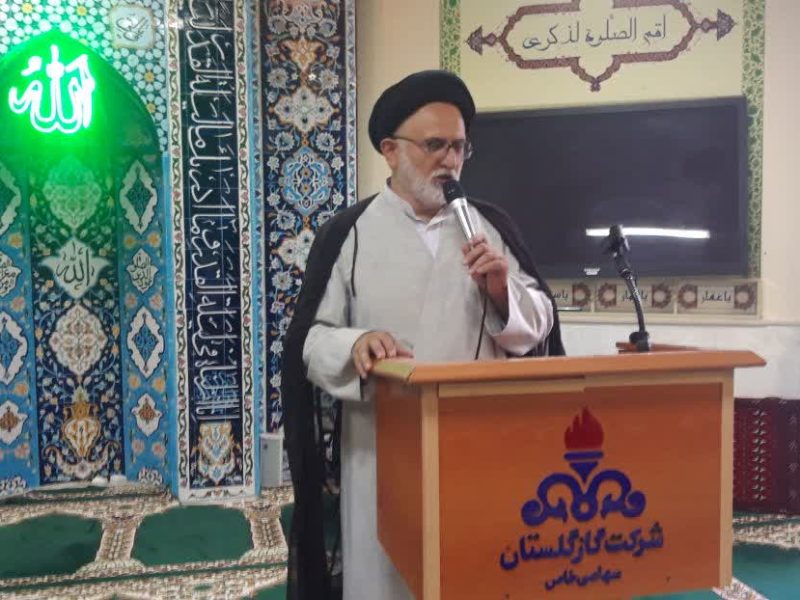 برگزاری مراسم گرامیداشت ولادت امام حسن عسکری(ع) درشرکت گاز استان گلستان