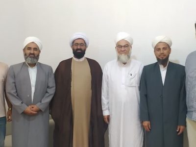 دیدار مدیر مرکز اسلامی گلستان با مدیر و مدرسین مدرسه علمیه صوفی شیخ داز کلاله