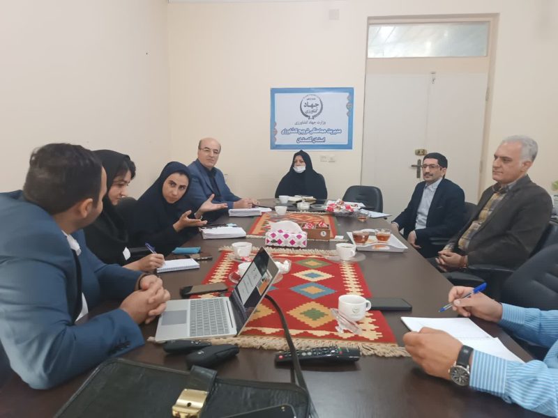 برگزاری جلسه هم‌افزایی و تعامل درفرهنگ سازی ، ترویج مصرف  کود پتاس