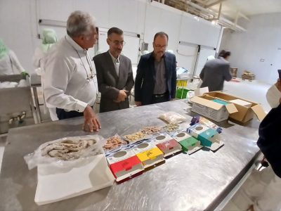 بازدید بازرس کل استان گلستان از شرکت های تولیدی شیلاتی آبزی فرآور صدر گلستان و شیل آبزی گلستان