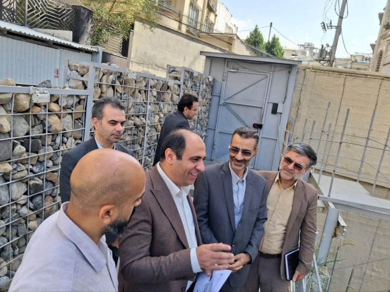 بازدید بازرس کل استان گلستان از پروژه هفت موزه و محل احداث هتل ۵  ستاره گرگان