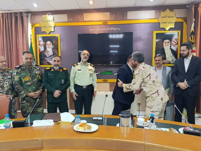 استاندار استان گلستان از فرمانده مرزبانی استان تقدیر کرد