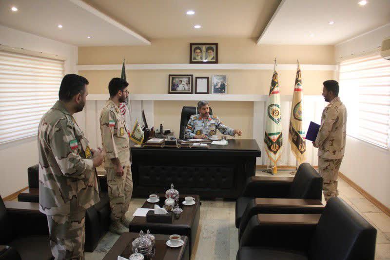 ملاقات حضوری کارکنان با فرمانده مرزبانی استان گلستان در سامانه ۱۴۷