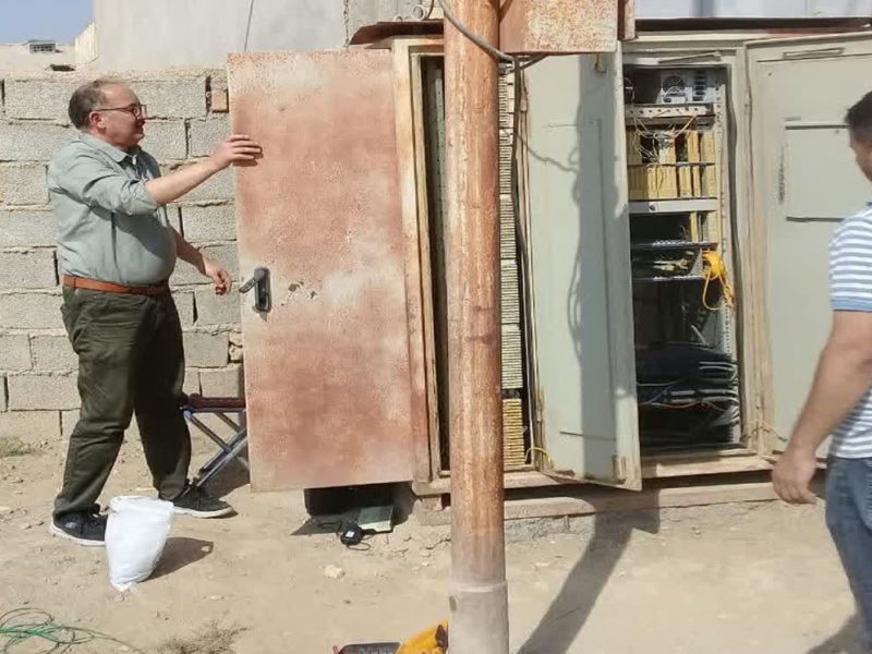 افزایش ظرفیت اینترنت پرسرعت در روستای تنگلی شهرستان گنبد