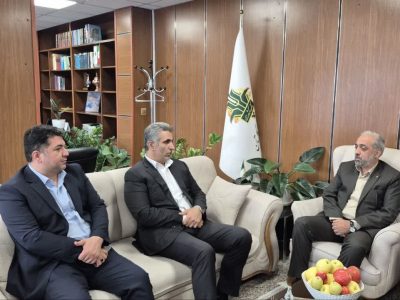 دیدار مدیر شعب بانک کشاورزی استان گلستان با سرپرست مخابرات منطقه گلستان