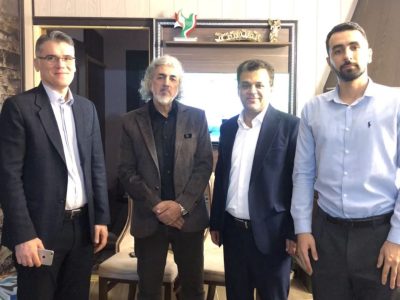 دیدار رییس بنیاد نخبگان استان گلستان با جانباز نخبه و ایثارگر