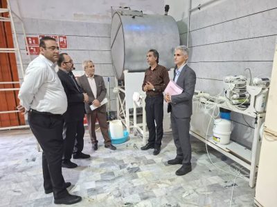 بازدید میدانی بازرسی کل استان گلستان از ناحیه صنعتی گز غربی با هدف حمایت از تولید و سرمایه‌گذاری در استان گلستان