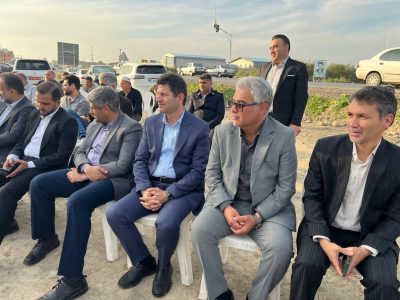 آغاز عملیات اجرایی تعریض جاده بندرترکمن به سیجوال با حضور اعضای کمیسیون عمران مجلس