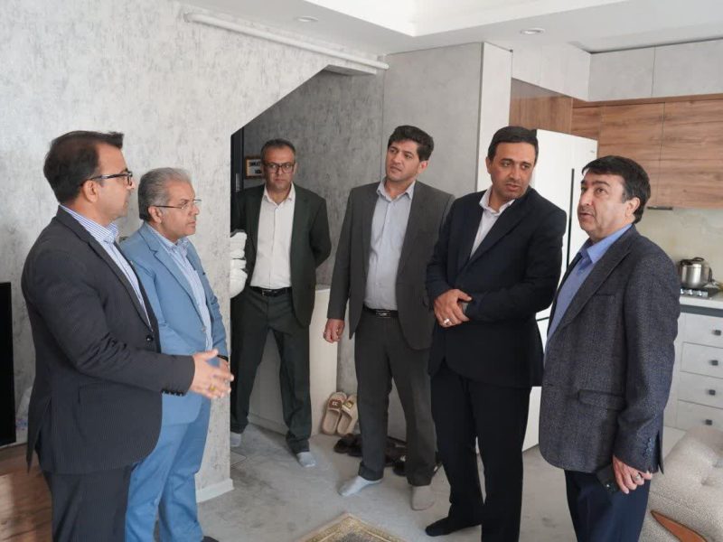 بازدید رئیس سازمان نظام مهندسی ساختمان کشور از پروژه نهضت ملی مسکن در گرگان