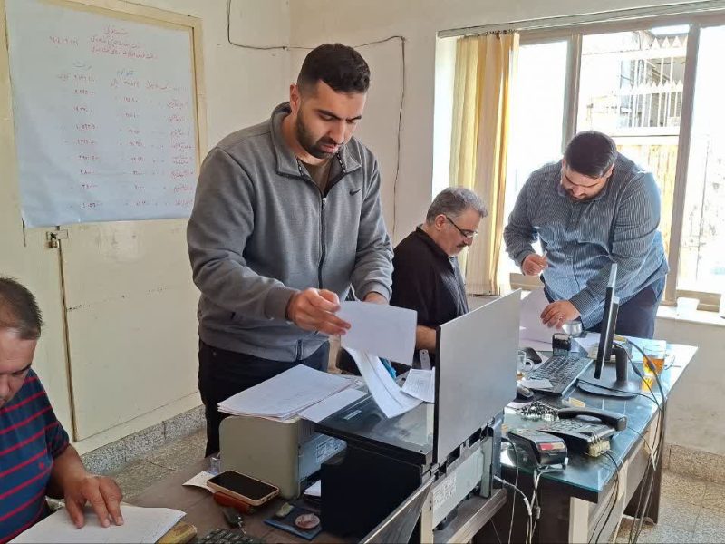 بازدید از مراکز توزیع کود در شهرستان گنبد