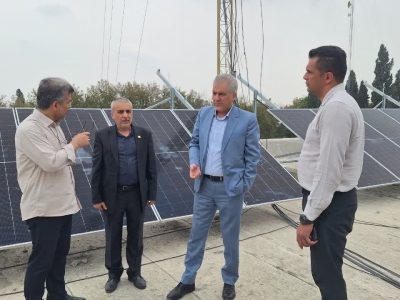 راه‌اندازی نیروگاه خورشیدی ۳۵ کیلوواتی در اداره کل منابع طبیعی و آبخیزداری استان گلستان